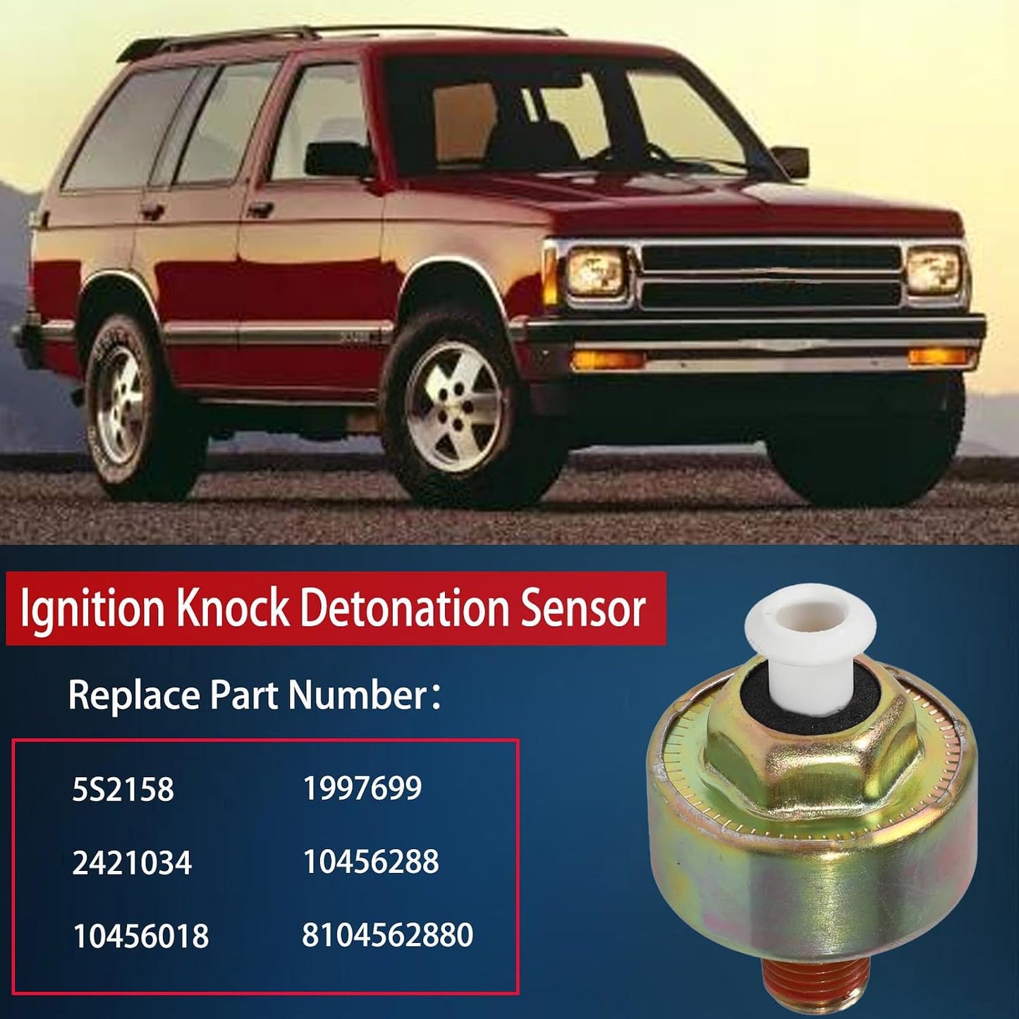 Sensor detonación comp Chevy GMC Cadillac