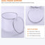 Bolsa lavado sujetador 7" 3 Pzas Mediana