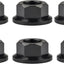 Set 6 Tuercas Hexagonales M5-M16 Paso M12 Negro