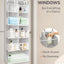 Organiz. puerta colgante 5 niveles 10 bolsillos malla 100lbs