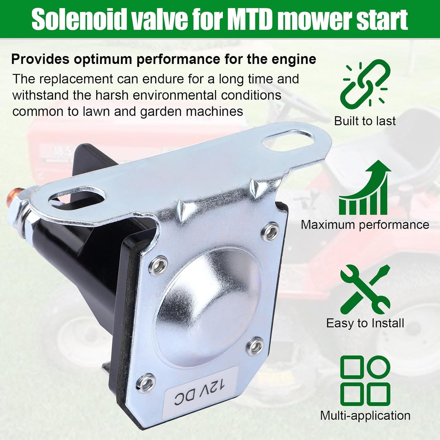 Solenoide arranque comp MTD Cub Cadet 725-1426