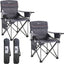 Silla campamento plegable 400lb con soporte lumbar