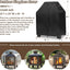 Funda chimenea exterior 600D cuadrada 32x24x45pulg