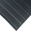 Alfombrilla goma corrugada 48pulg x 4x4ft color negro