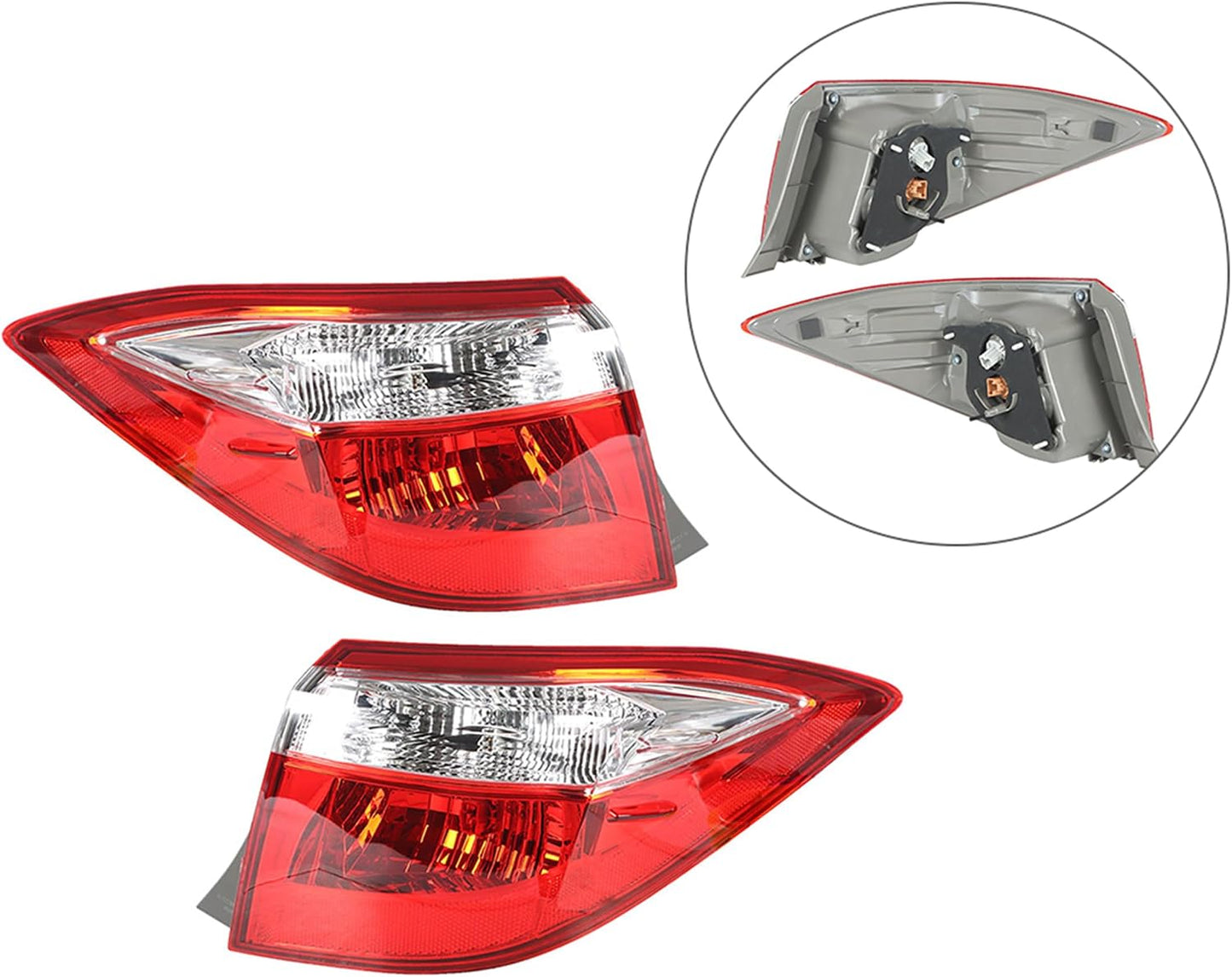 2 Luces traseras Toyota Corolla 14-16 conductor
