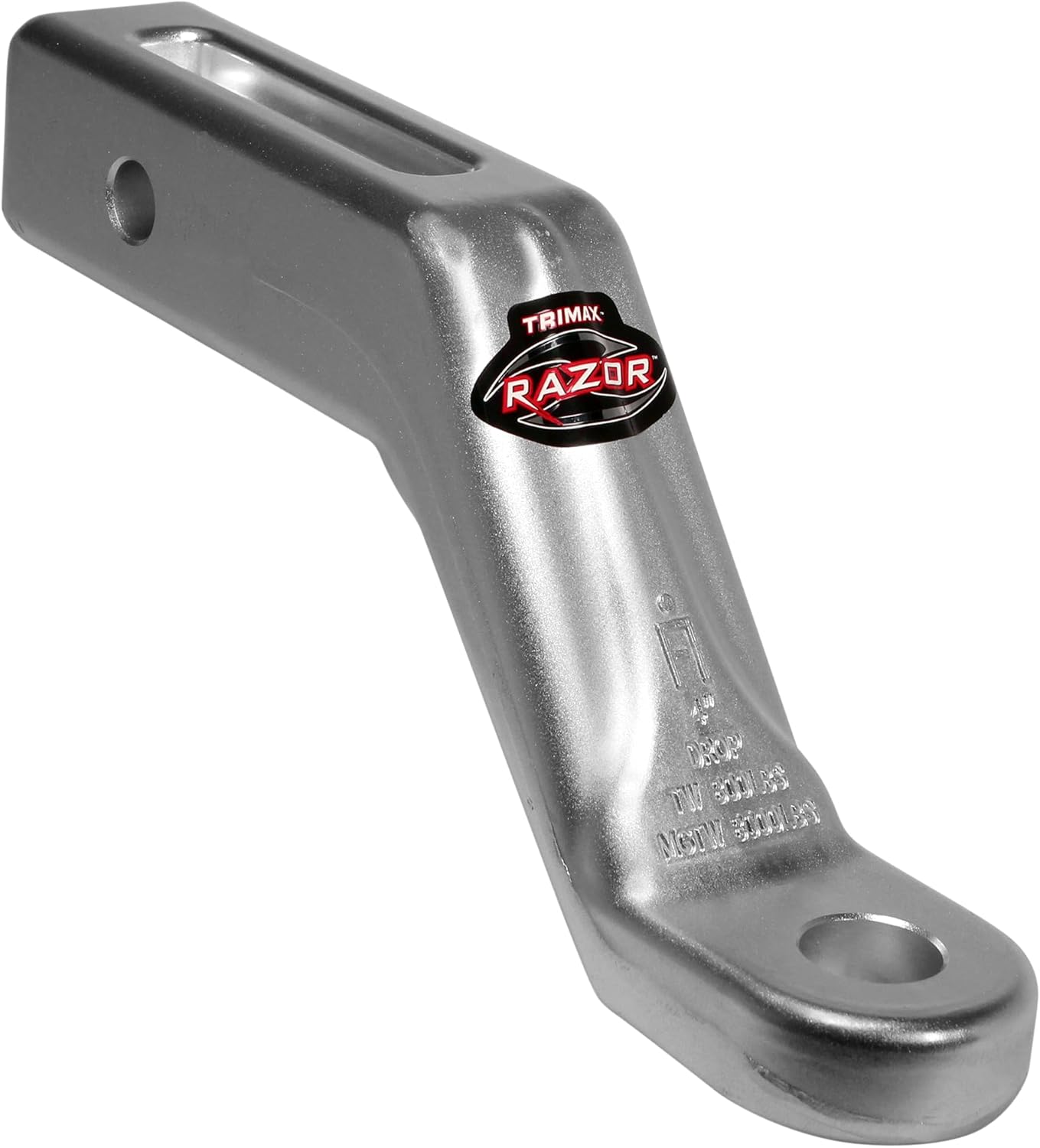 Enganche caída aluminio forjado 4" receptor 2" 8000lb