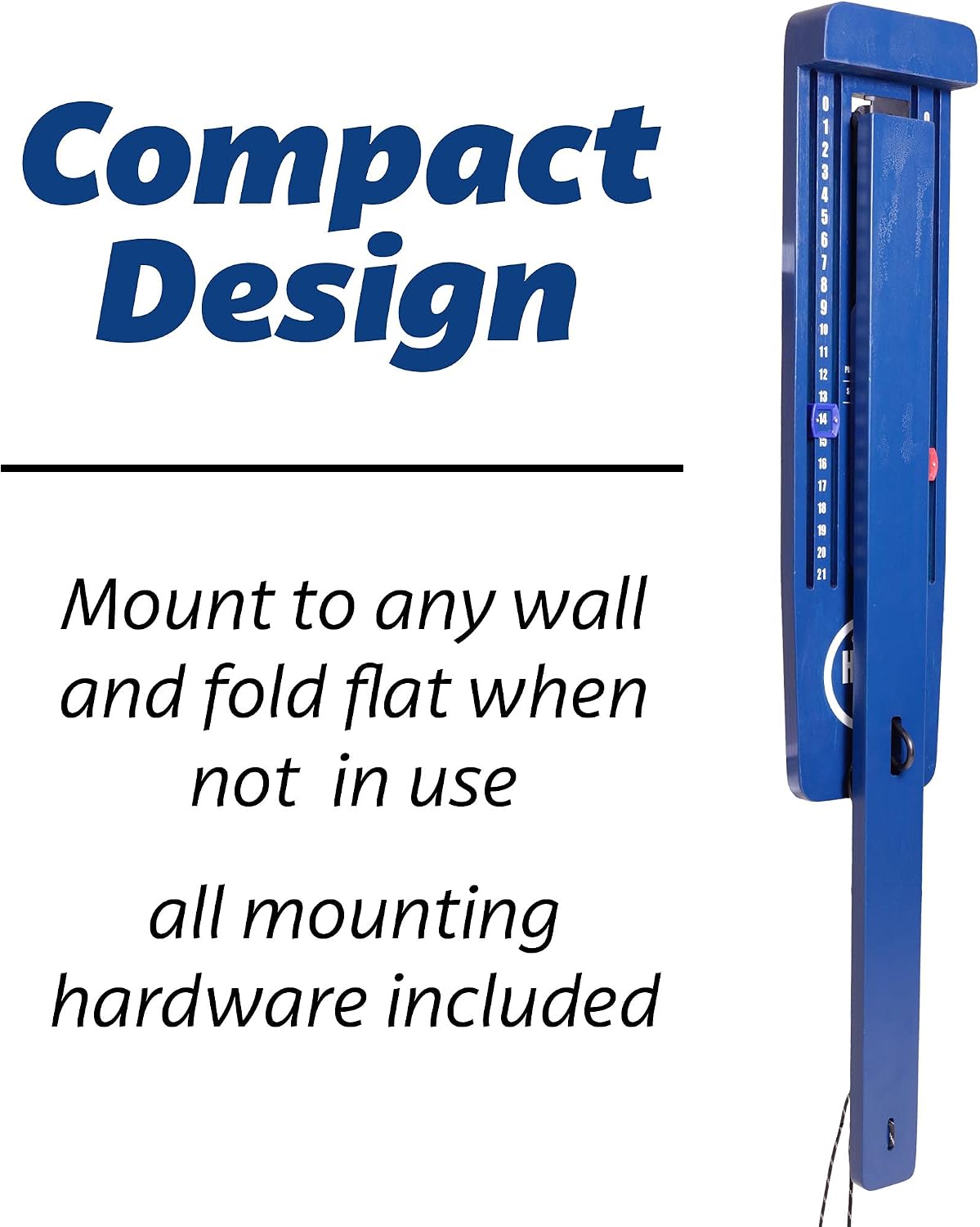 Set columpio anillo pared brazo plegable
