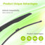 Kit limpiaparabrisas trasero comp Ford Edge 15-24