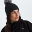 Gorro con forro de pompón piel mujer