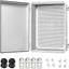 Caja eléctrica con tapa acero inox IP67 resistente agua