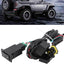 Kit arnés luz antiniebla coche 12 V interruptor relé