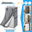 Funda refrigerador 36x30x71" gris impermeable