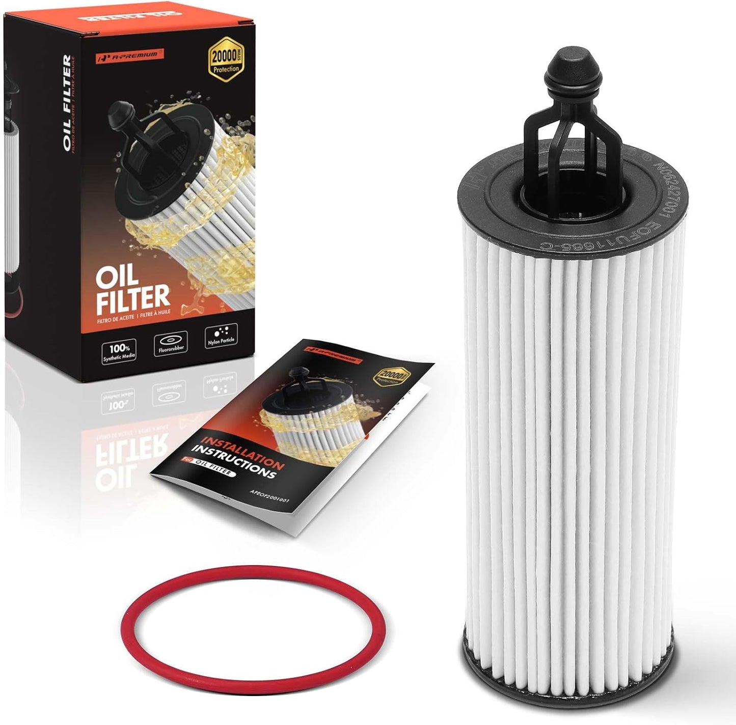 Filtro aceite 20K millas comp Jeep Dodge Chrysler Ram VW