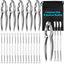 Juego abridor galletas mariscos acero inox