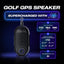 Altavoz GPS golf AI con Bluetooth 40000 cursos IPX7