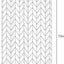 Cortina regadera 36x72pulg raya pezuña caballo blanco y negro