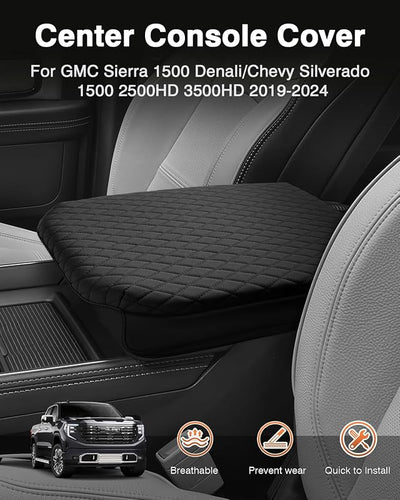 Fundas reposabrazos piel sintética GMC Sierra 1500/Chevy 2019