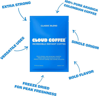 Café instantáneo clásico liofilizado 6 paquetes