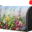 Funda magnética para buzón flores jardín patio 64,7x53,3cm
