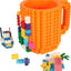 Taza de café de ladrillo Lumsburry para niños y adultos, Navidad, cumpleaños
