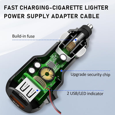 Adaptador cargador coche DC3.5 para Furrion FOS07TADS