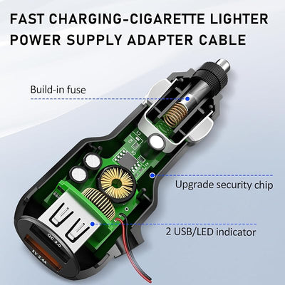 Adaptador cargador coche DC3.5 para Furrion FOS07TADS