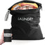 Bolsa lavable viaje XL para ropa sucia impermeable reutiliz.