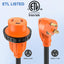 Cable adaptador RV 30A cobre puro ETL resistente clima