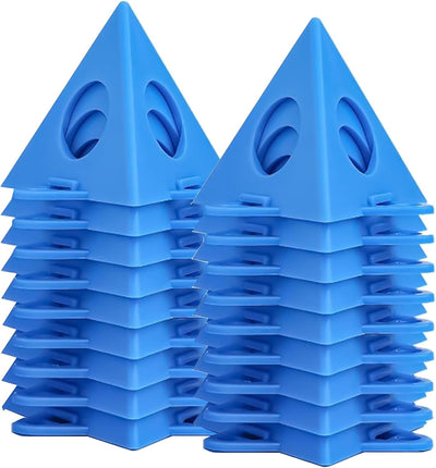 20 Soportes Piramidales para Pintores Triangulares