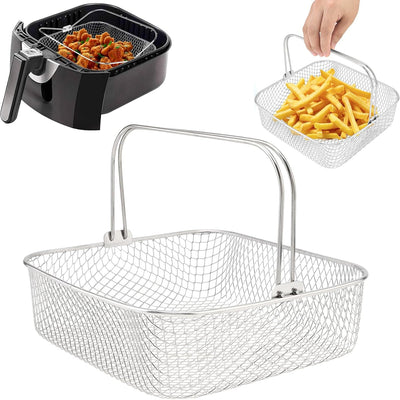 Cesta freidora aire 5.8qt acero inox asa repuesto