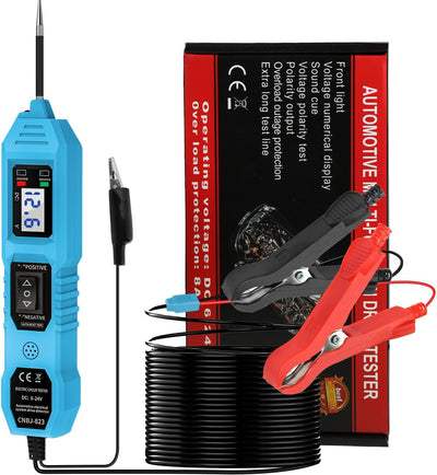 Probador circuito eléctrico coche 6v/12v/24v multifuncional