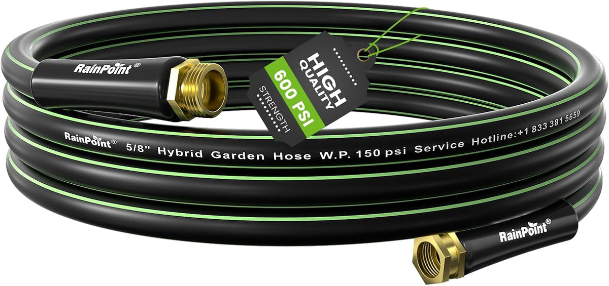 Manguera jardín 15ft x 5/8pulg resistente flexible patio