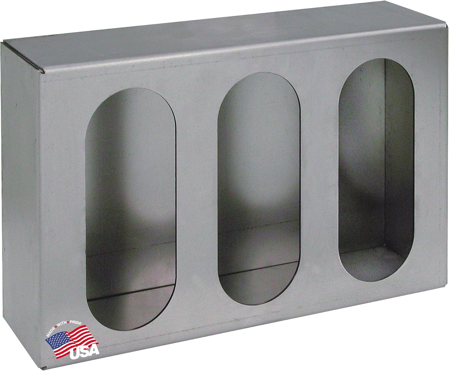 Caja luz ovalada acero imprimado color gris