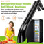 Set manijas puerta frigorífico negro repuesto