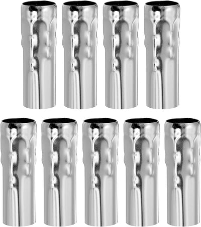 Fundas velas E14 metal 3.15pulg para candelabros