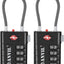 Candado TSA 4 esferas alerta TSA008 negro
