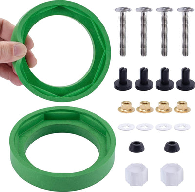 Kit repuesto inodoro Champion 4 con 2 juntas 3pulg y pzas