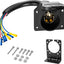 Enchufe remolque 7 vías con arnés cables soporte camión