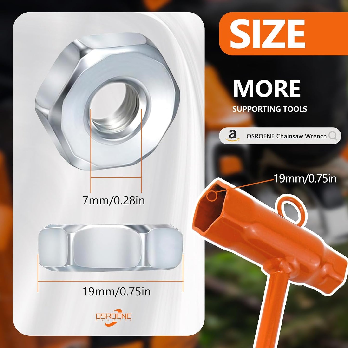 Tuercas barra motosierra Stihl 23 Pzas