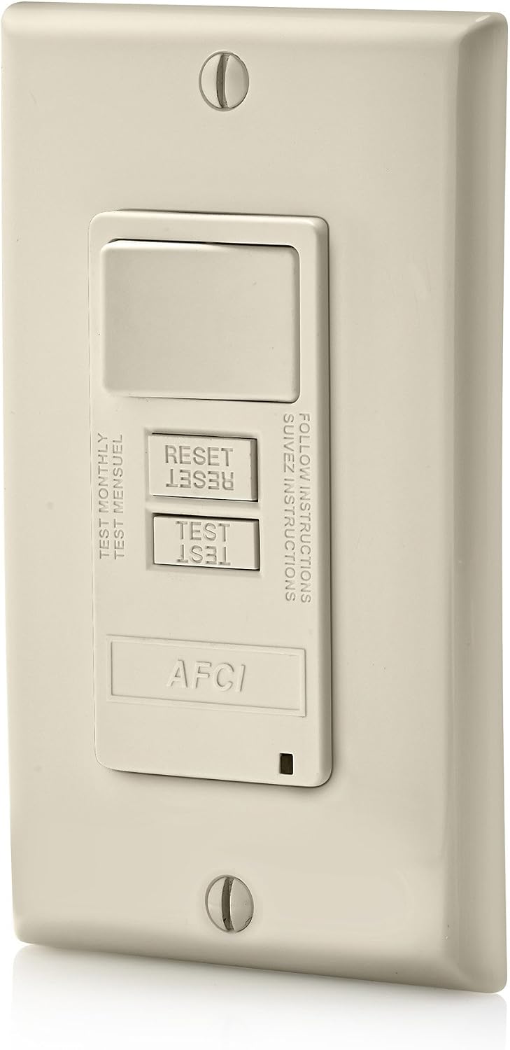 Interruptor AFCS 15A autoprueba con luz LED