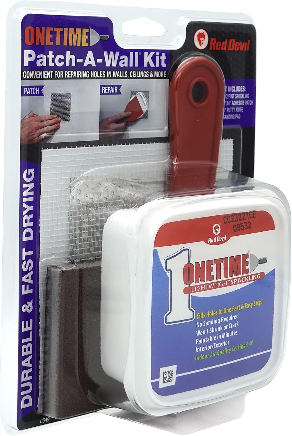 Kit masilla ligera Patch-A-Wall 1/2pinta EE.UU.