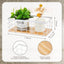 2 Pzas Cestas Alambre para Colgar Baño Cocina