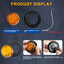 10 Luces LED remolque con ojales goma