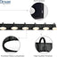 6 Luces Tocador Baño Negro Mate Modernas
