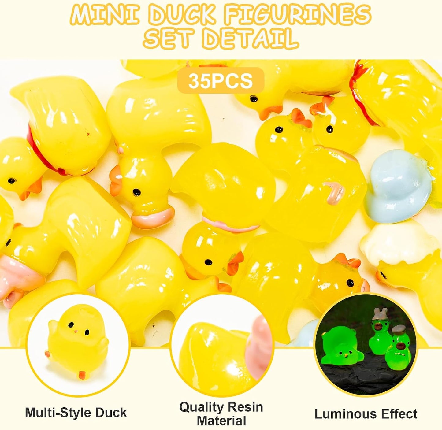 35 Pzas Peces Resina Mini Accesorios Jardín Terrario