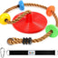 Set columpio árbol cuerda plataformas disco para niños