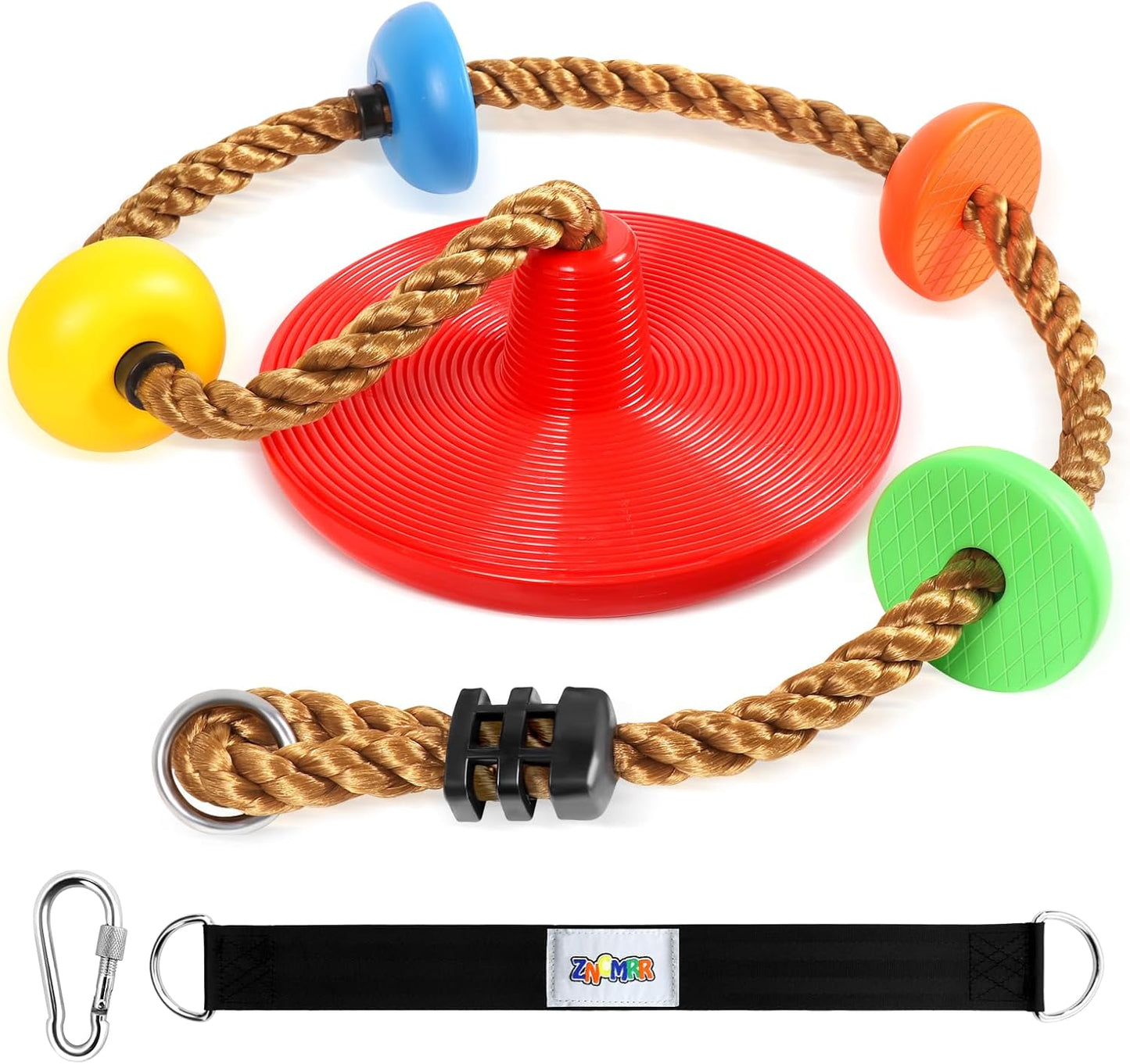 Set columpio árbol cuerda plataformas disco para niños