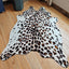 Alfombra sintética leopardo 4.6x6.6pies suave bohemia