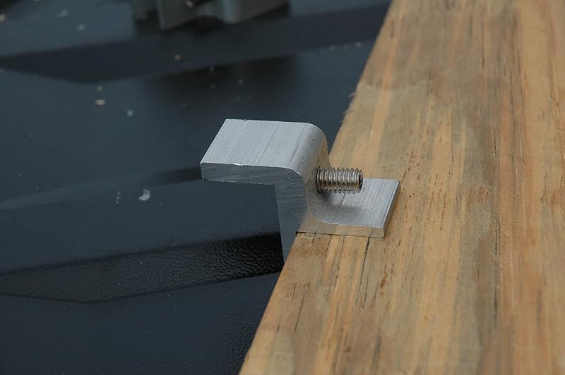 Pack 10 clips ventana huracán aluminio 3/4"