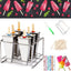 Set 6 Moldes Acero Inox para Paletas con 50 Palos y Bolsas